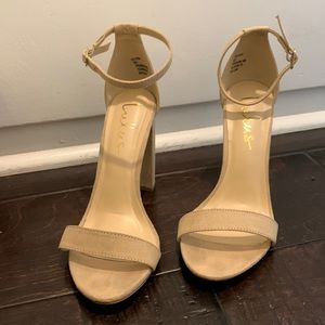 Lulus Nude heels